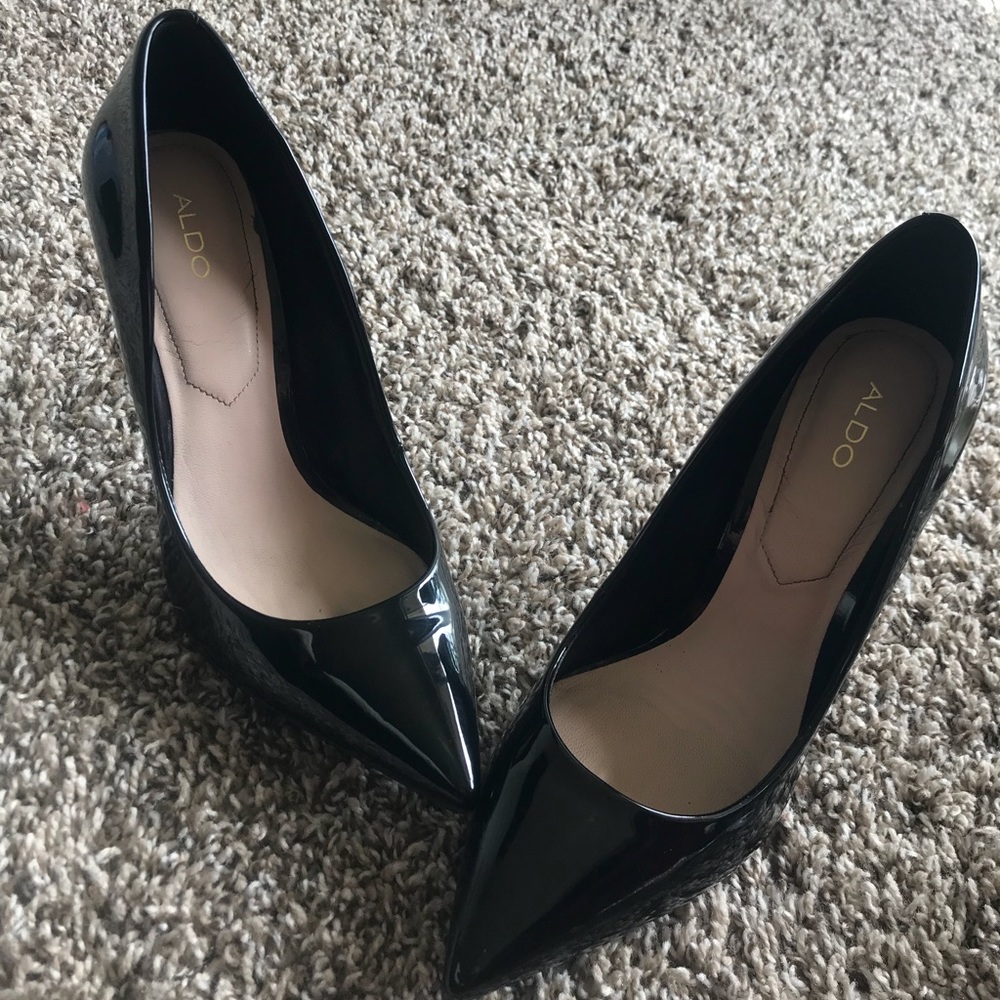 ALDO Stessy Synthetic Patent Pumps